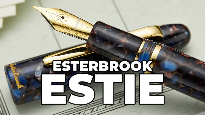 "Esterbrook Estie", Esterbrook Estie Fountain Pen - Nouveau Bleu/Gold