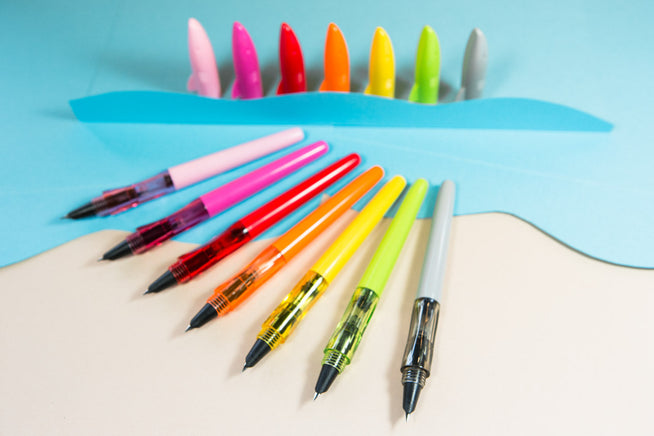 Assorted colors of the Jinhao 993 Shark Pen