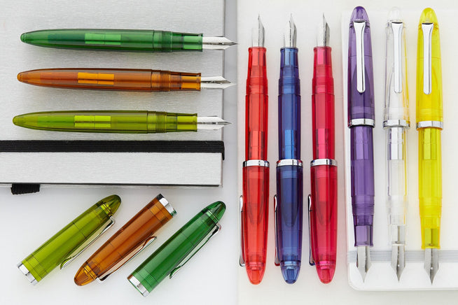 The New Sailor Compass 1911 Fountain Pen in assorted colors