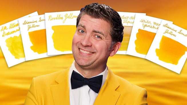 Yellow Ink, Brian Goulet in a Yellow Tux