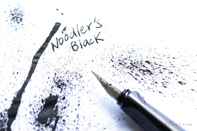 Noodler's Black swab and 4 oz bottle