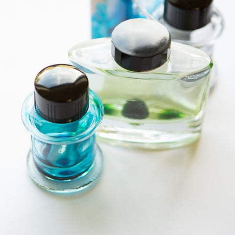 Empty Ink Bottles