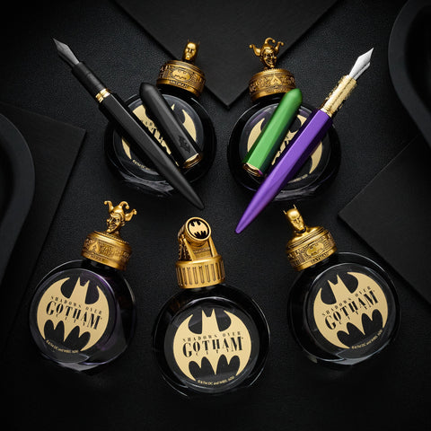 Ferris Wheel Press Marquise Ink Shadows Over Gotham City  Batman The Joker Collection