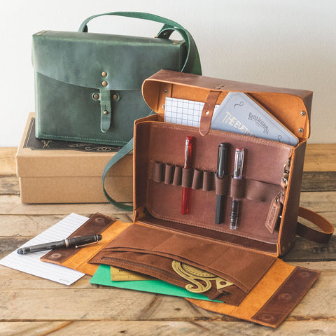 Galen Leather Writer's Medic Bag