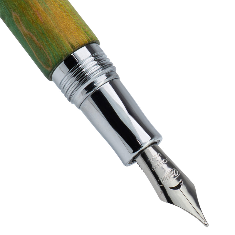 Conklin 1898 Fountain Pen - Stabilized Wood Matte Green (Limited Edition)