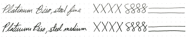 Platinum BISO Fountain Pen - Flame Red