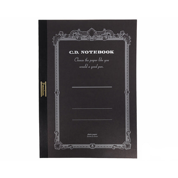 Apica Premium CD A5 Notebook - Black, Blank