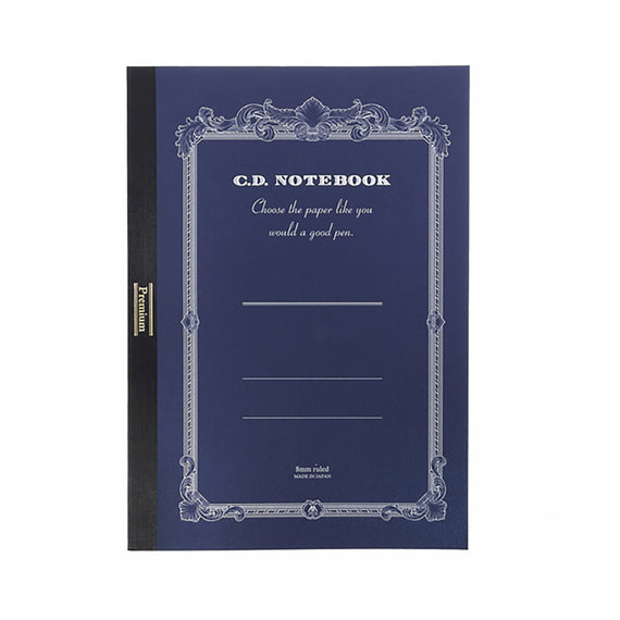 Apica Premium CD A5 Notebook - Blue, Lined