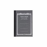 Apica CD-10 A6 Notebook - Black, Lined