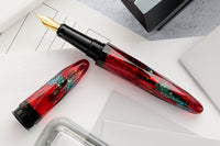 BENU Briolette Fountain Pen - Ruby Forest
