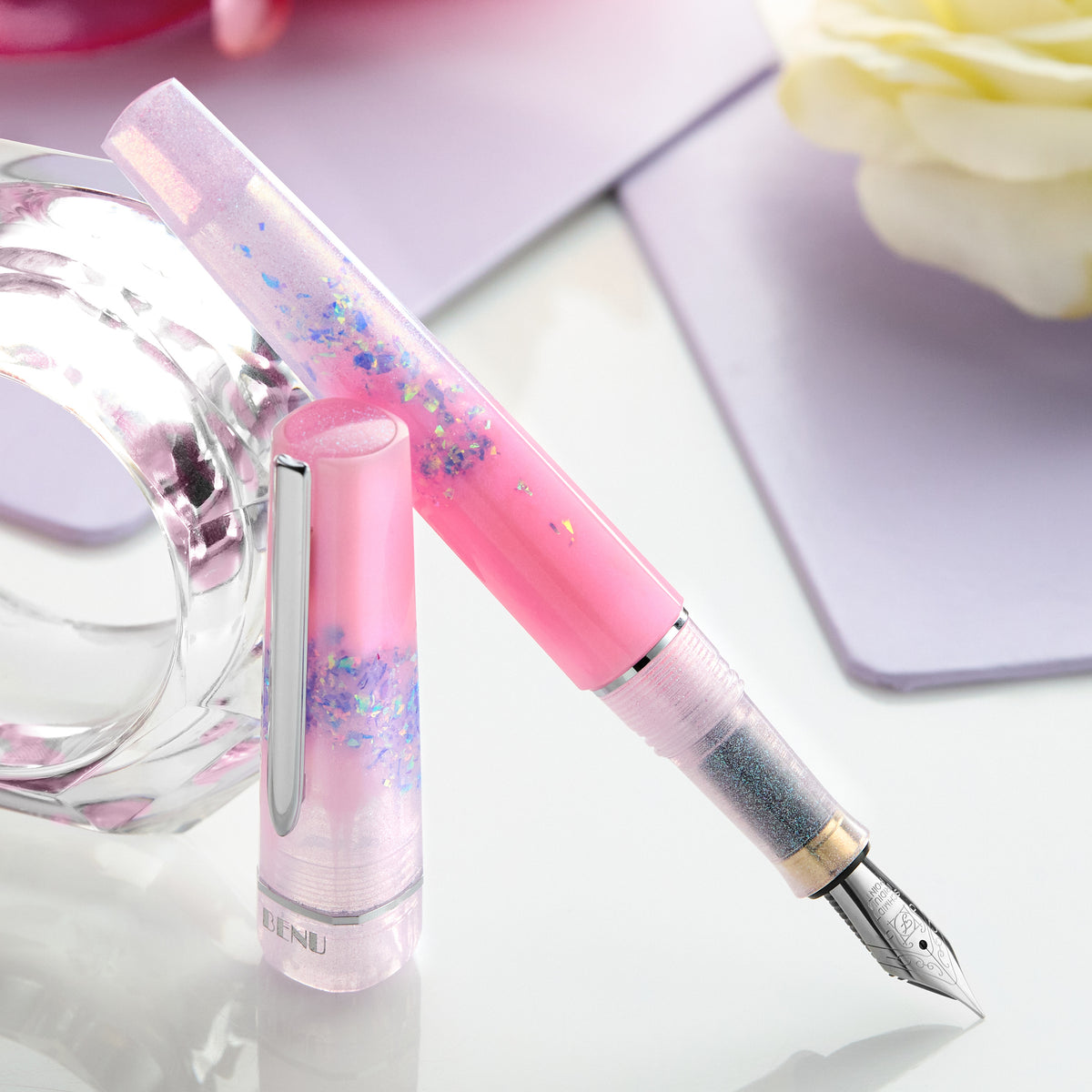 BENU Haute Fountain Pen - Rosé Reverie (Special Edition)