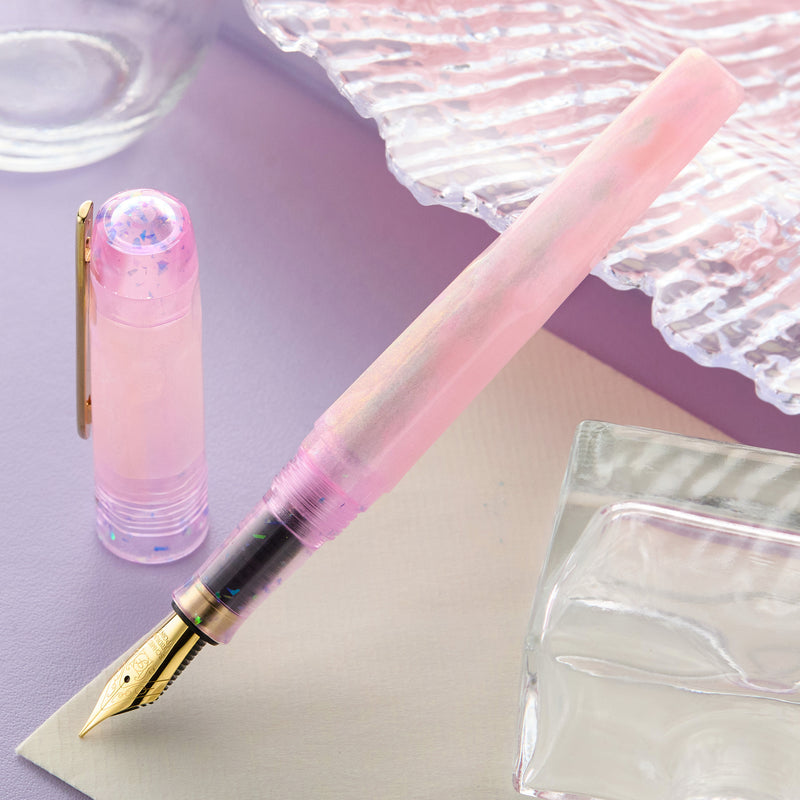 BENU Talisman Fountain Pen - Pink Opal