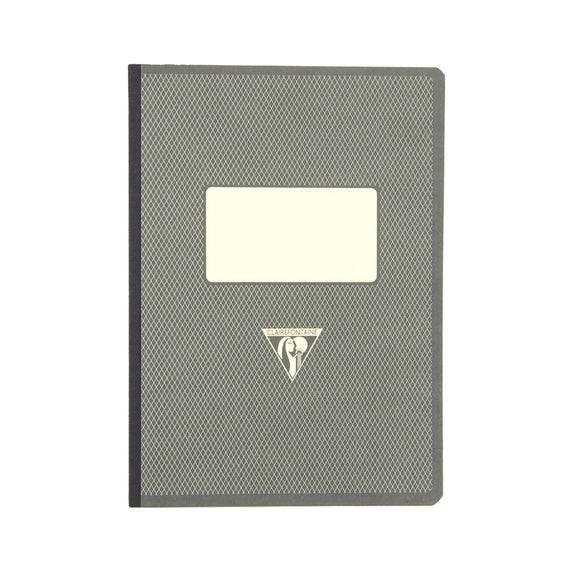 Clairefontaine 1951 Clothbound A5 Notebook - Black, Lined on white background