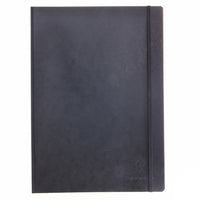 Clairefontaine Basic Clothbound A4 Notebook - Black, Lined