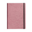 Clairefontaine Basic Clothbound A5 Notebook - Rose, Lined