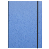 Clairefontaine Basic Clothbound A4 Notebook - Blue, Lined
