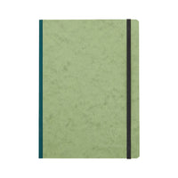 Clairefontaine Basic Clothbound A5 Notebook - Green, Lined