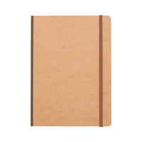 Clairefontaine Basic Clothbound A5 Notebook - Tan, Dot Grid