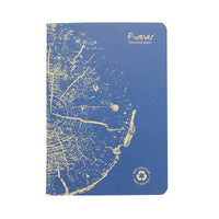 Clairefontaine Forever Recycled Staplebound A5 Notebook - Cobalt Blue