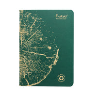 Clairefontaine Forever Recycled Staplebound A5 Notebook - Pine Green