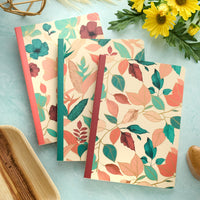 Clairefontaine Gaia Beige A5 Stitched Notebook - Lined