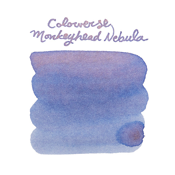 Colorverse Monkeyhead Nebula Glistening fountain pen ink