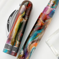 Conklin 1898 Fountain Pen - Primary Manipulation 5.0 Chrome (Limited Edition)