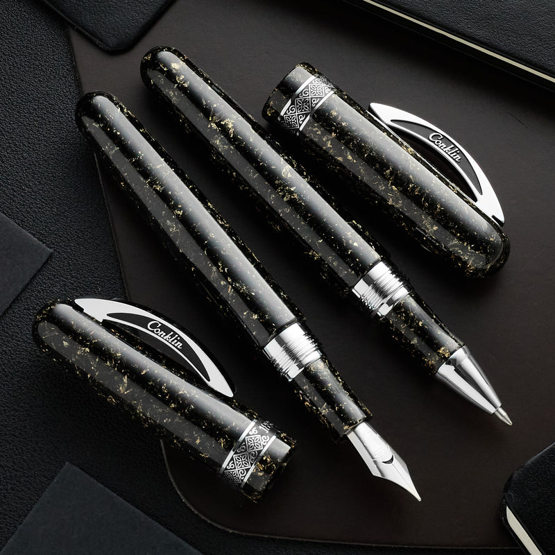 Conklin 1898 Solaris Fountain Pen - Black (Special Edition)