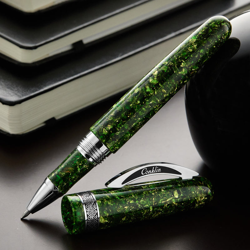 Conklin 1898 Solaris Gel Rollerball Pen - Green (Special Edition)