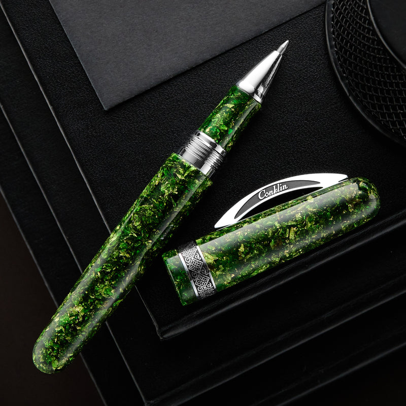 Conklin 1898 Solaris Gel Rollerball Pen - Green (Special Edition)