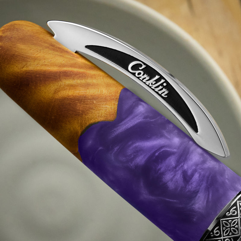 Conklin 1898 Gel Rollerball Pen  - Spectra Fusion Purple (Limited Edition)