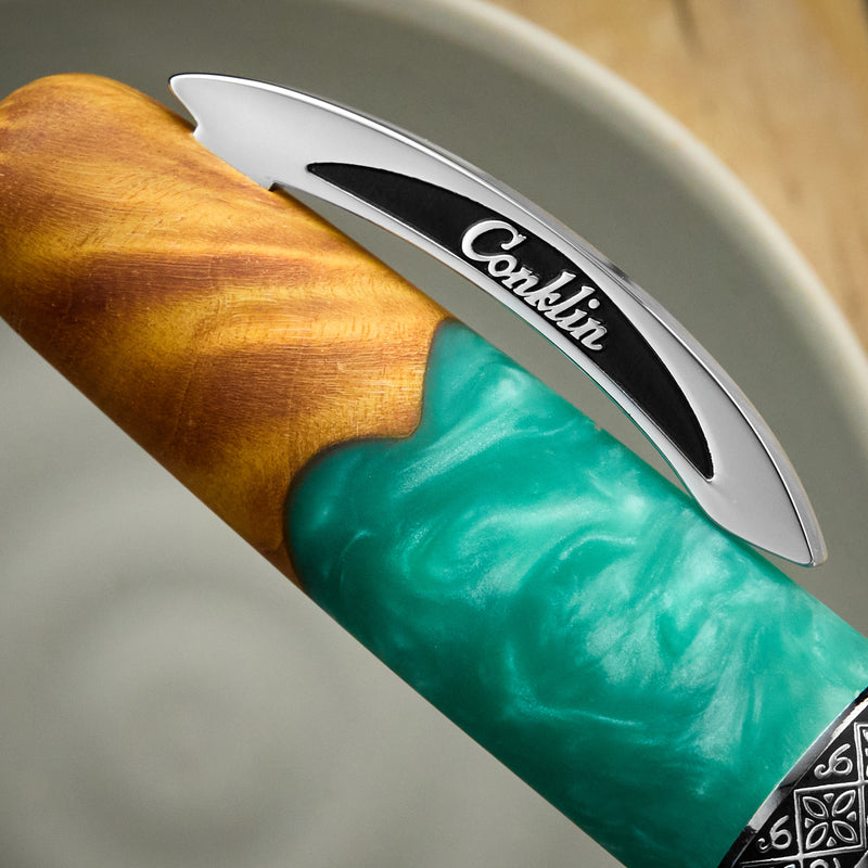 Conklin 1898 Fountain Pen - Spectra Fusion Teal (Limited Edition)
