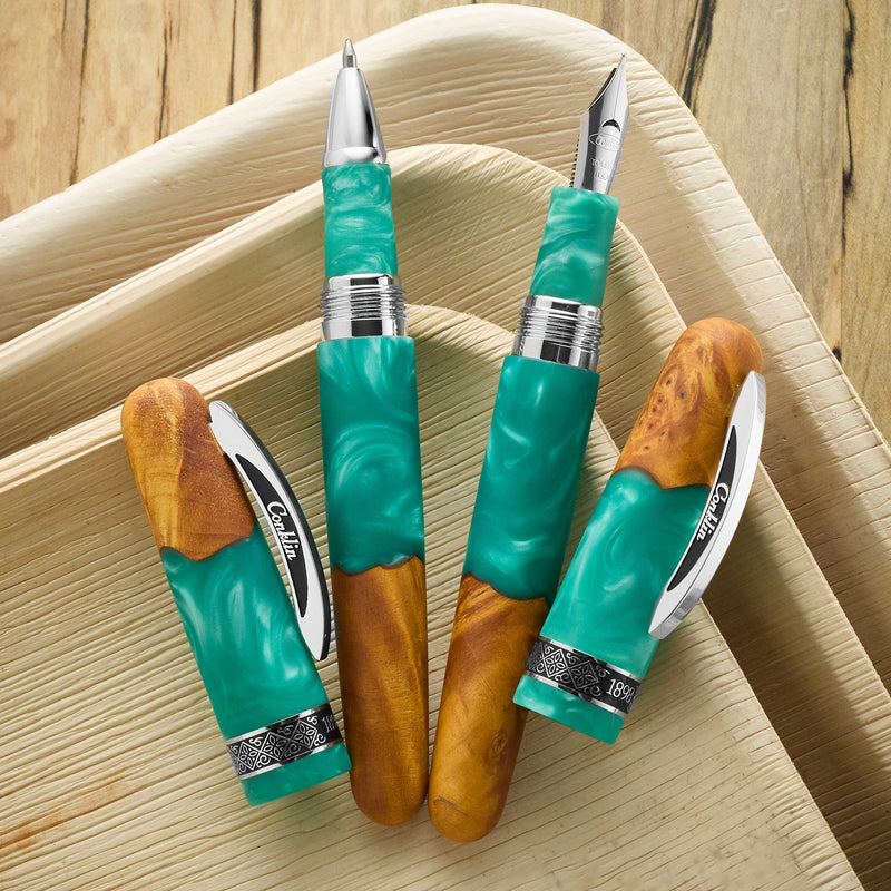 Conklin 1898 Fountain Pen - Spectra Fusion Teal (Limited Edition)