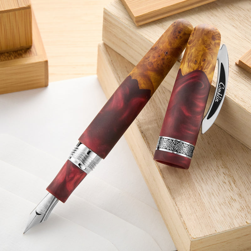 Conklin 1898 Fountain Pen - Spectra Fusion Burgundy (Limited Edition)