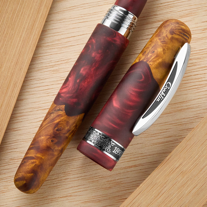 Conklin 1898 Fountain Pen - Spectra Fusion Burgundy (Limited Edition)