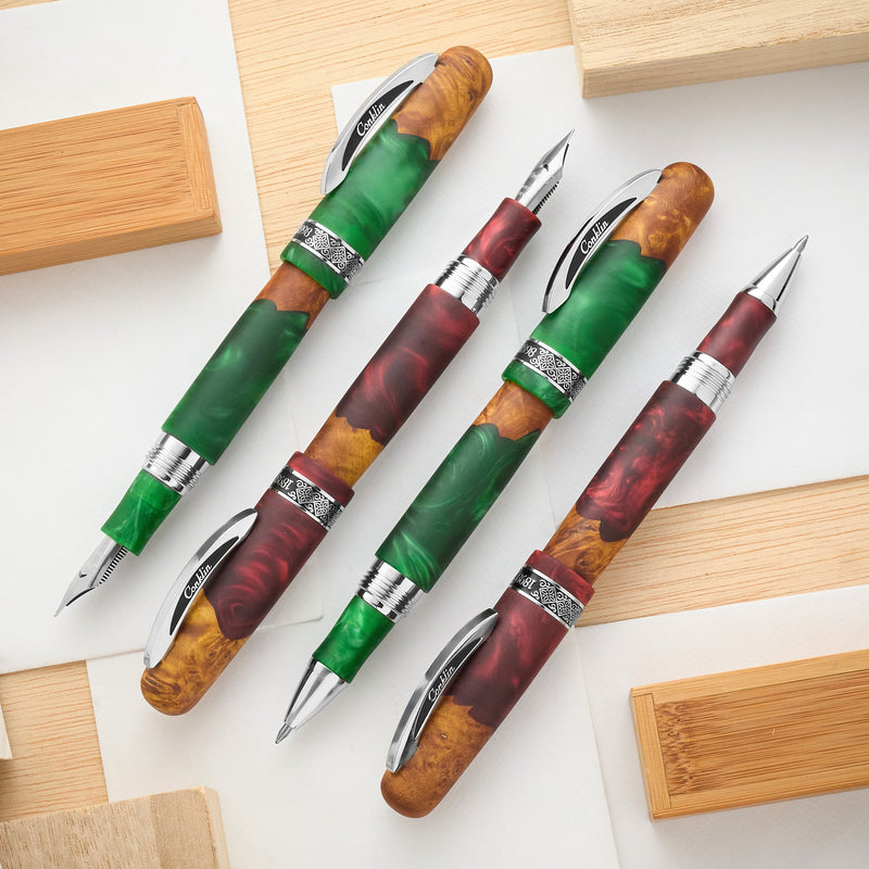 Conklin 1898 Fountain Pen - Spectra Fusion Green (Limited Edition)
