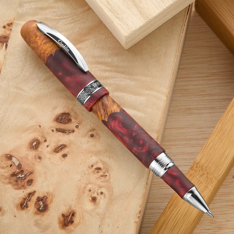 Conklin 1898 Gel Rollerball Pen - Spectra Fusion Burgundy (Limited Edition)