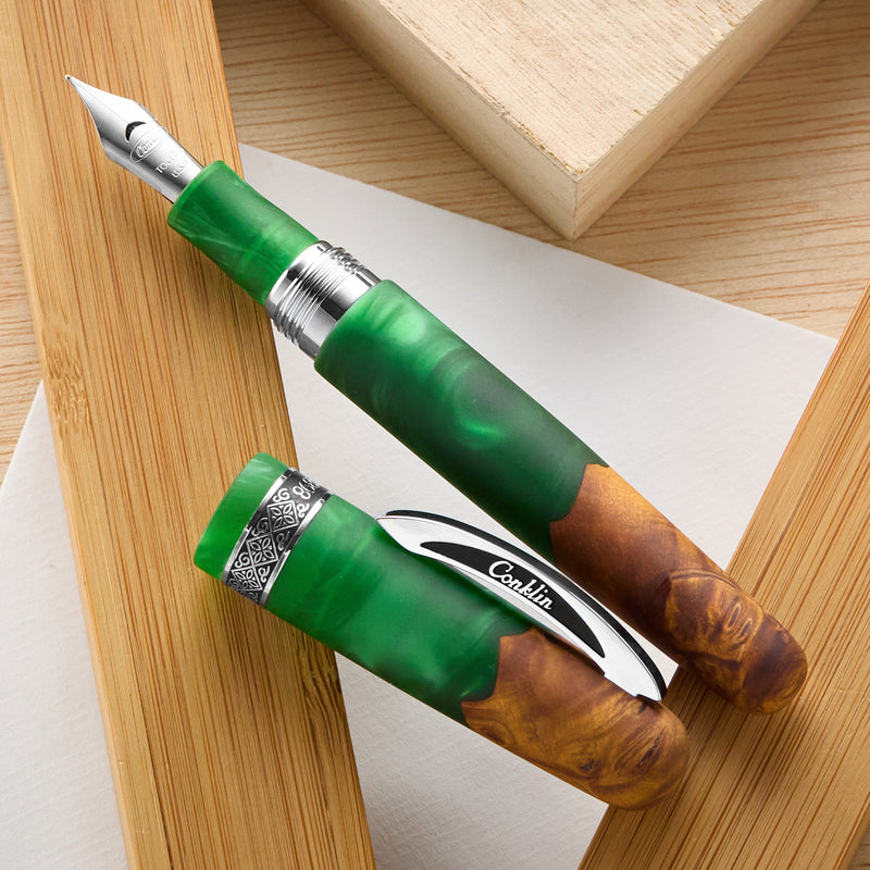 Conklin 1898 Fountain Pen - Spectra Fusion Green (Limited Edition)