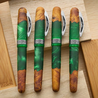 Conklin 1898 Gel Rollerball Pen - Spectra Fusion Green (Limited Edition)