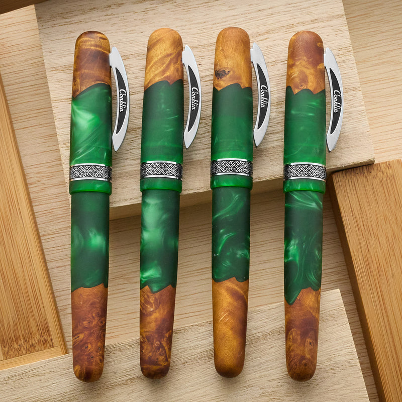Conklin 1898 Gel Rollerball Pen - Spectra Fusion Green (Limited Edition)