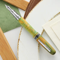 Conklin 1898 Fountain Pen - Stabilized Wood Matte Green (Limited Edition)