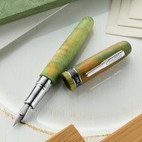 Conklin 1898 Fountain Pen - Stabilized Wood Matte Green (Limited Edition)