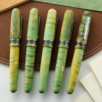 Conklin 1898 Gel Rollerball Pen - Stabilized Wood Matte Green (Limited Edition)