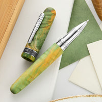 Conklin 1898 Gel Rollerball Pen - Stabilized Wood Matte Green (Limited Edition)