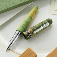 Conklin 1898 Gel Rollerball Pen - Stabilized Wood Matte Green (Limited Edition)