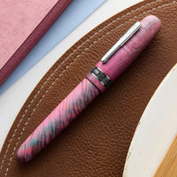 Conklin 1898 Fountain Pen - Stabilized Wood Matte Purple/Pink (Limited Edition)