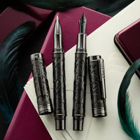 Conklin Endura Deco Crest Gel Rollerball Pen - Black (Limited Edition)