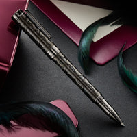 Conklin Endura Deco Crest Gel Rollerball Pen - Black (Limited Edition)