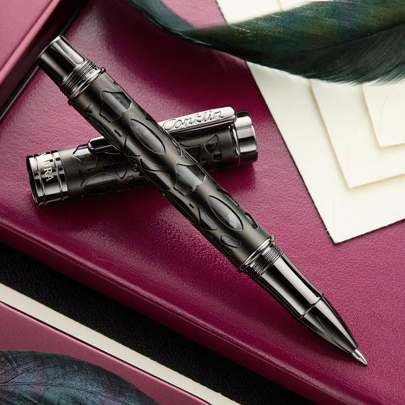 Conklin Endura Deco Crest Gel Rollerball Pen - Black (Limited Edition)