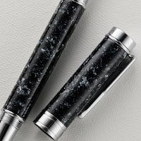 Conklin Endura Epoxy Nights Gel Rollerball -  Silver/Black (Special Edition)